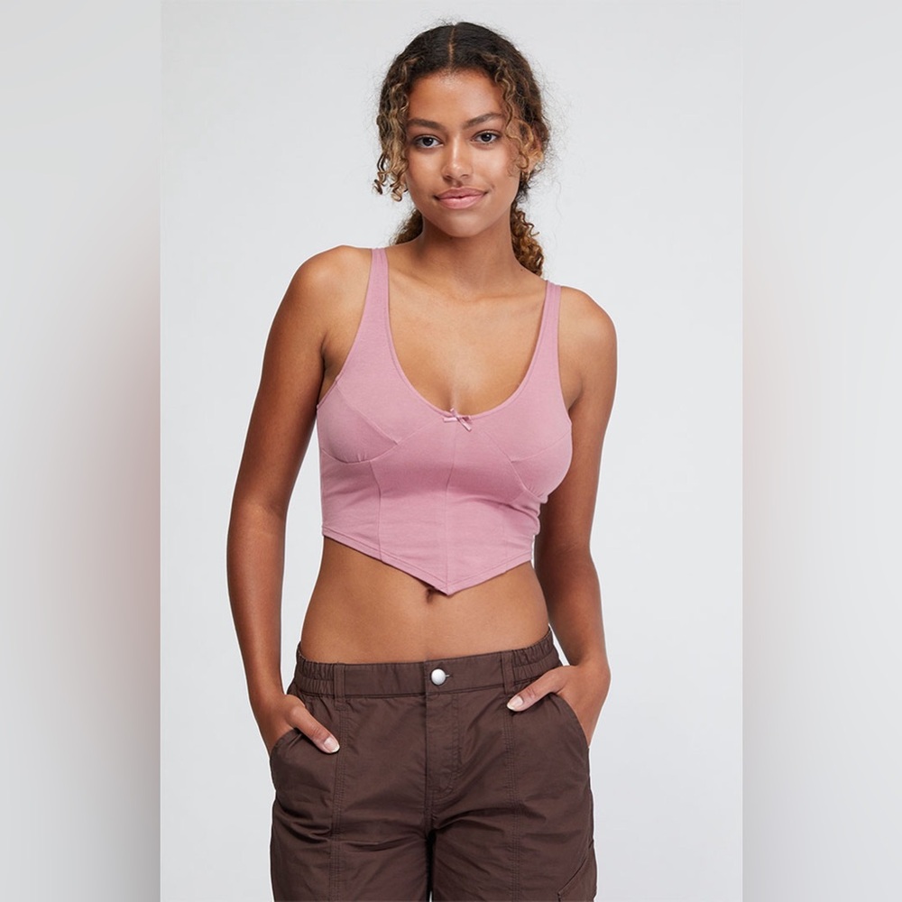 Pacsun Study Sesh Corset Top